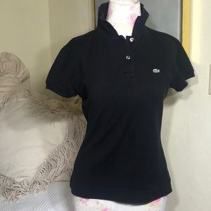 Black Lacoste Polo